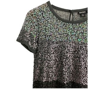 DKNY Sequinned Top